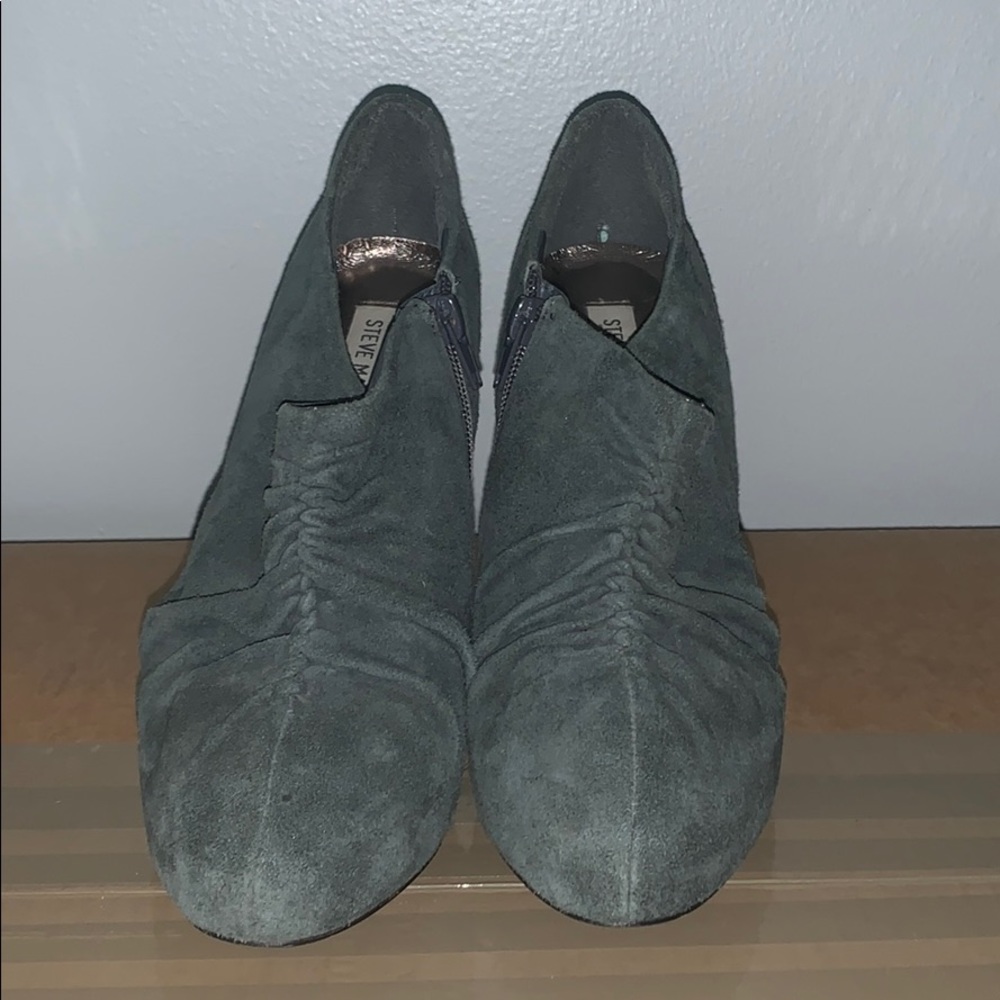 Suede Stiletto Booties